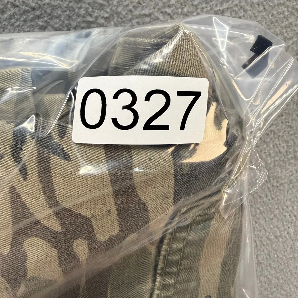 Wrangler‎ Cargo Shorts Men 40 Green Camo Real Comfortable Jeans 60MSWG3 Outdoor
